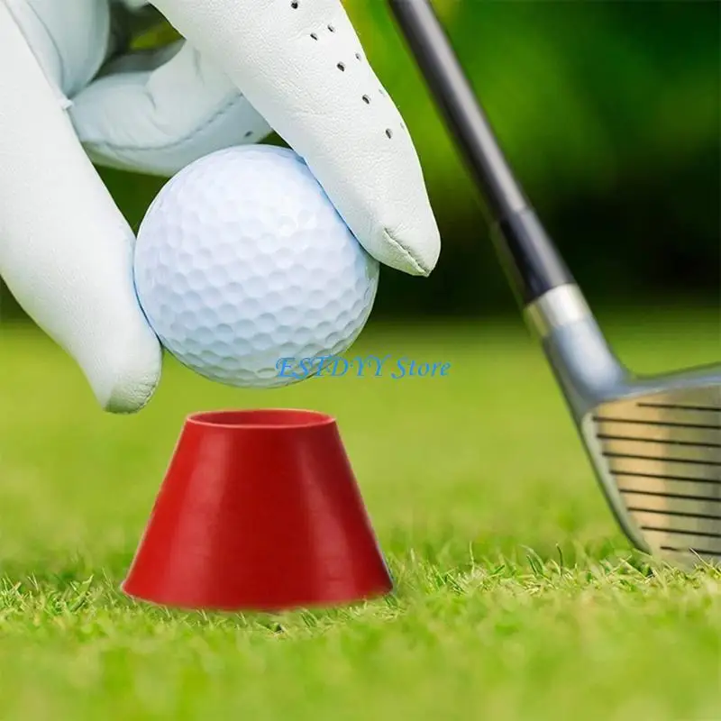 G6DE 2set Rubber Winter Golf Tees Durable Golfing Tees for Indoor Outdoor Training