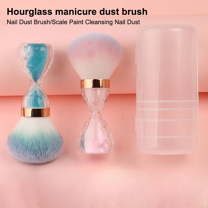 

Diamond Shaped Large Brush Head Cleaning Nail Brush Nail Art Dust Brush For Nail Beauty Soft Cleaning Remover Acrylic Gel