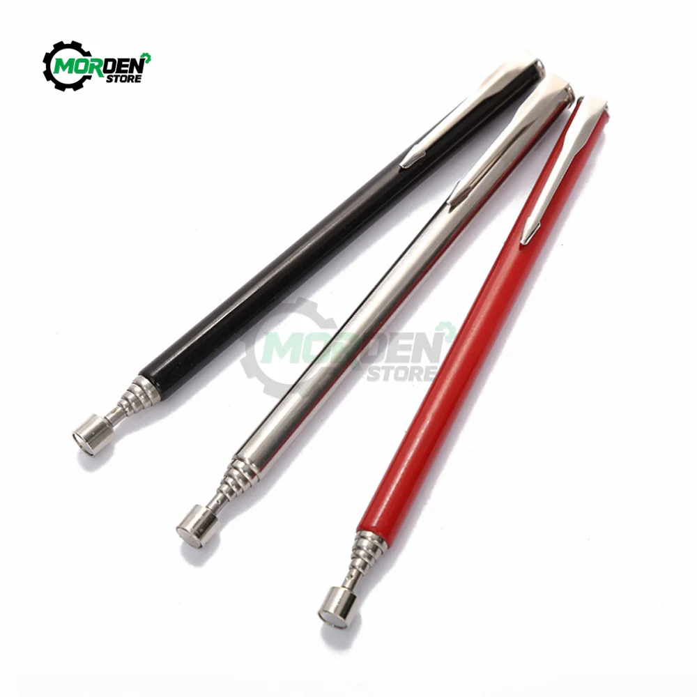 2lb Teleskop Magnet Metall Magnet Stift Licht Taschenlampe Magnet Stick Teil Pickup Werkzeug Kapazität zum Aufnehmen Werkzeug