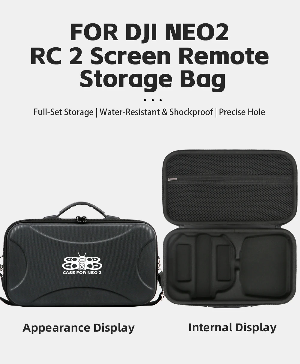 Picture 3: For DJI Neo2 RC-2 All-in-One Storage Case with Shoulder Strap
