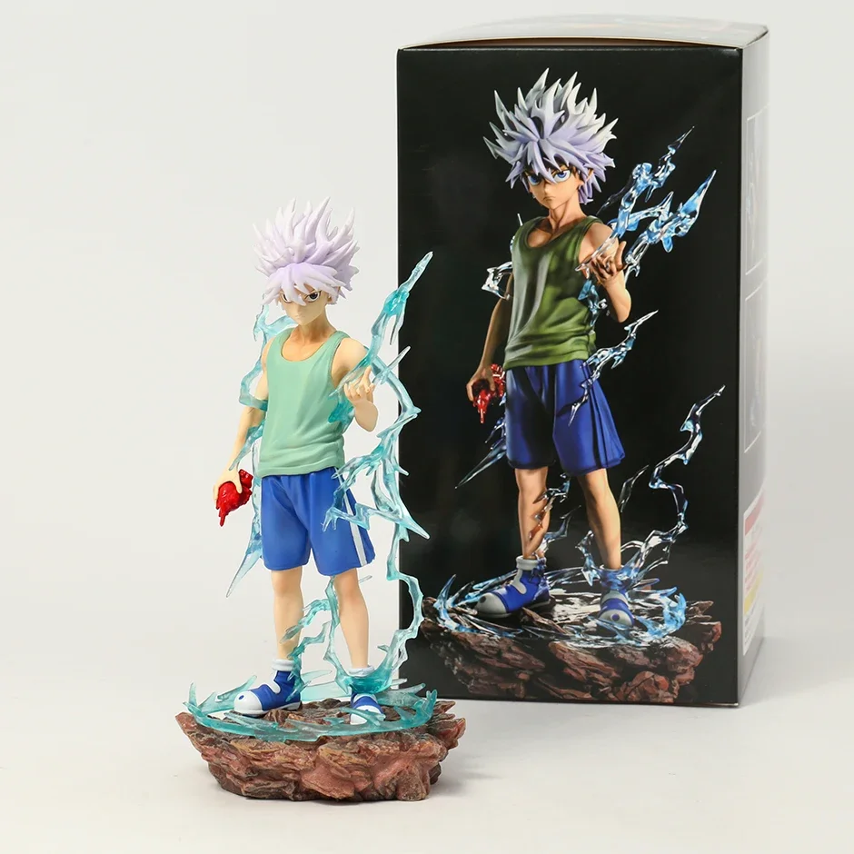 

22cm Killua Zoldyck PVC Figure Collection Model Toy Doll Gift