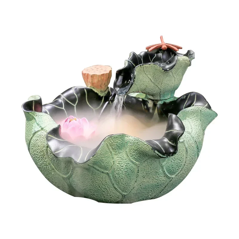 

Water Fountain Bonsai Fish Tank Desktop Decoration Living Room Office Humidifier
