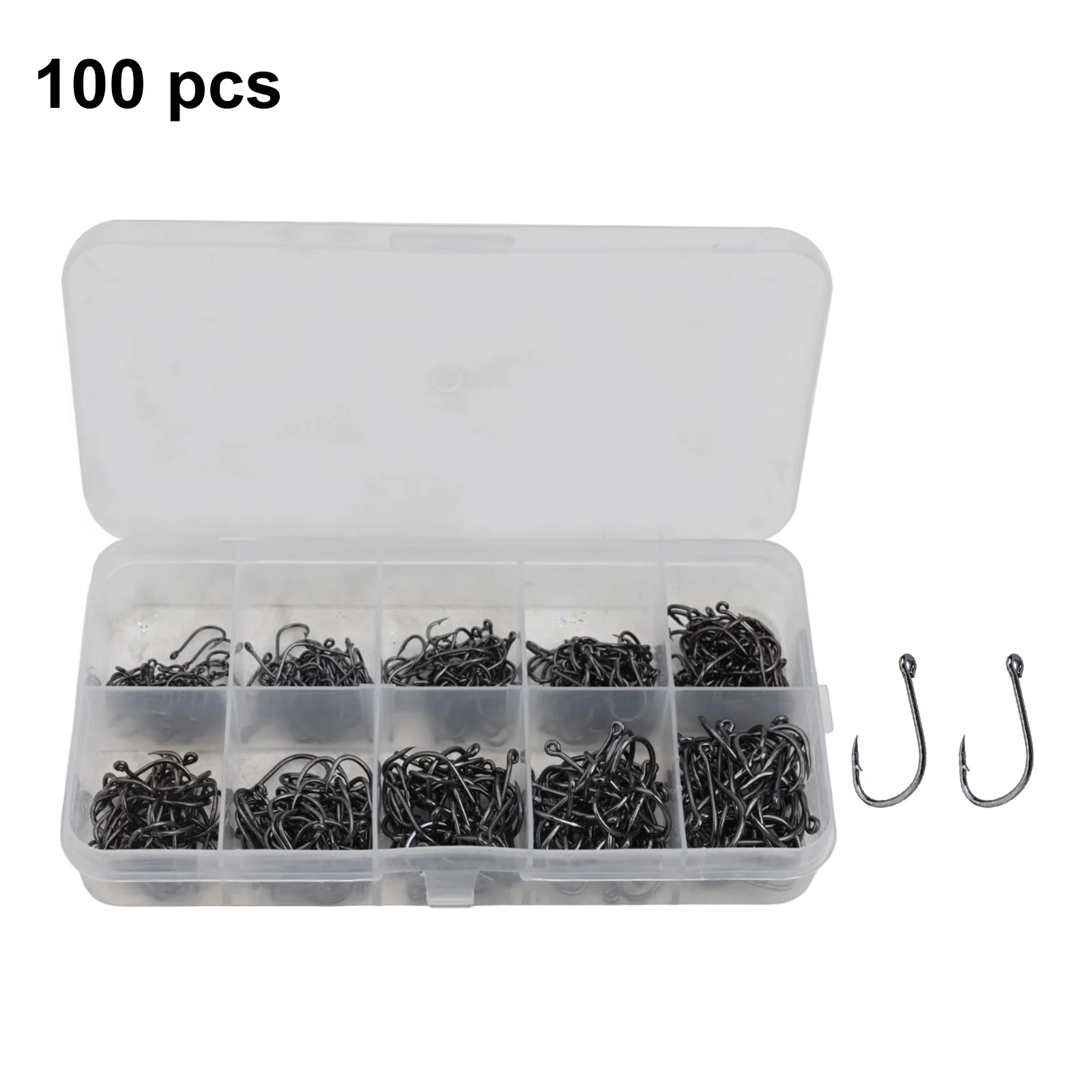 Fishhook Fishhook Set Set Fly Fishing Hook Set Hook Metal+Plastic 500/100pcs Fishing Hooks Set Fishhook Practical