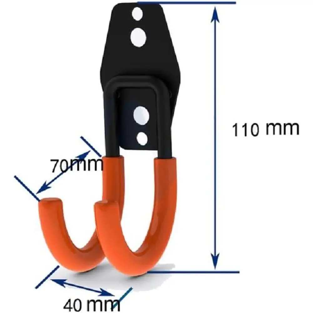 Camper Small Round Clothes Hook Ladder Bike Wall Mounted Garden Storage Hooks Heavy Duty Hooks Garage Shed Car Caravan