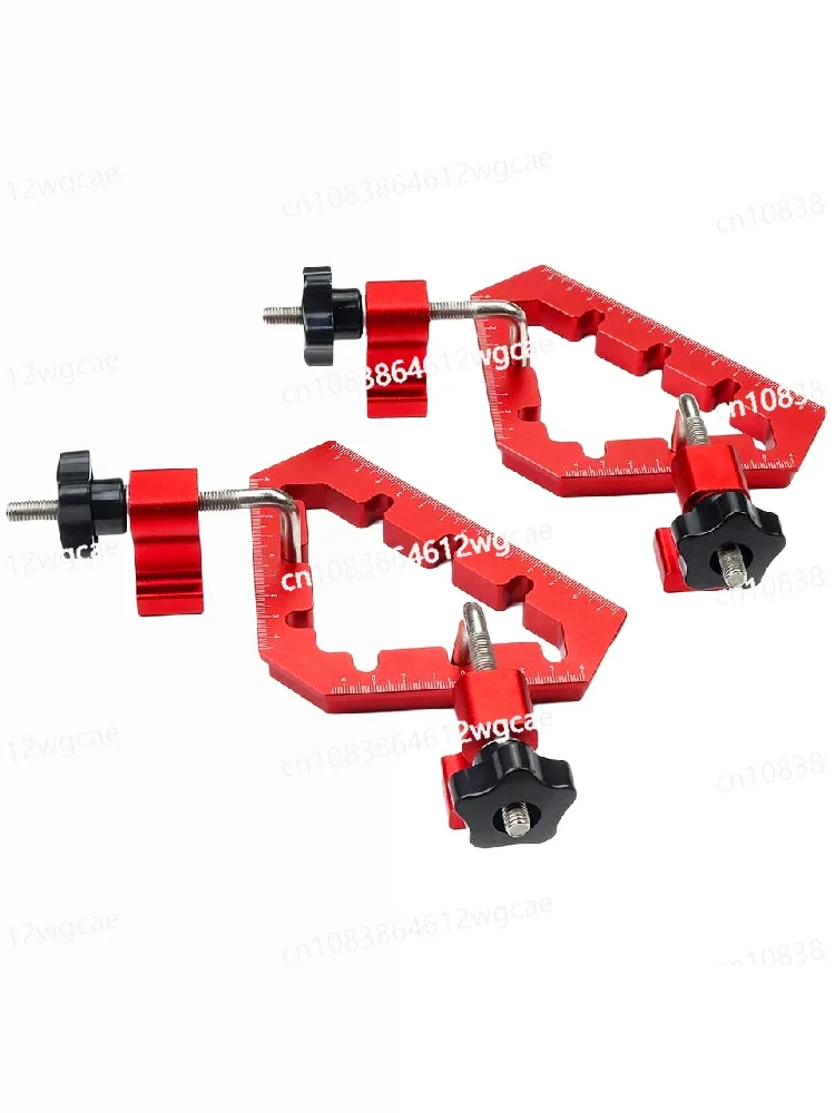 Aluminum alloy right angle clamp 90 degree woodworking bracket 45 degree splicing quick clamp frame glass welding positioning