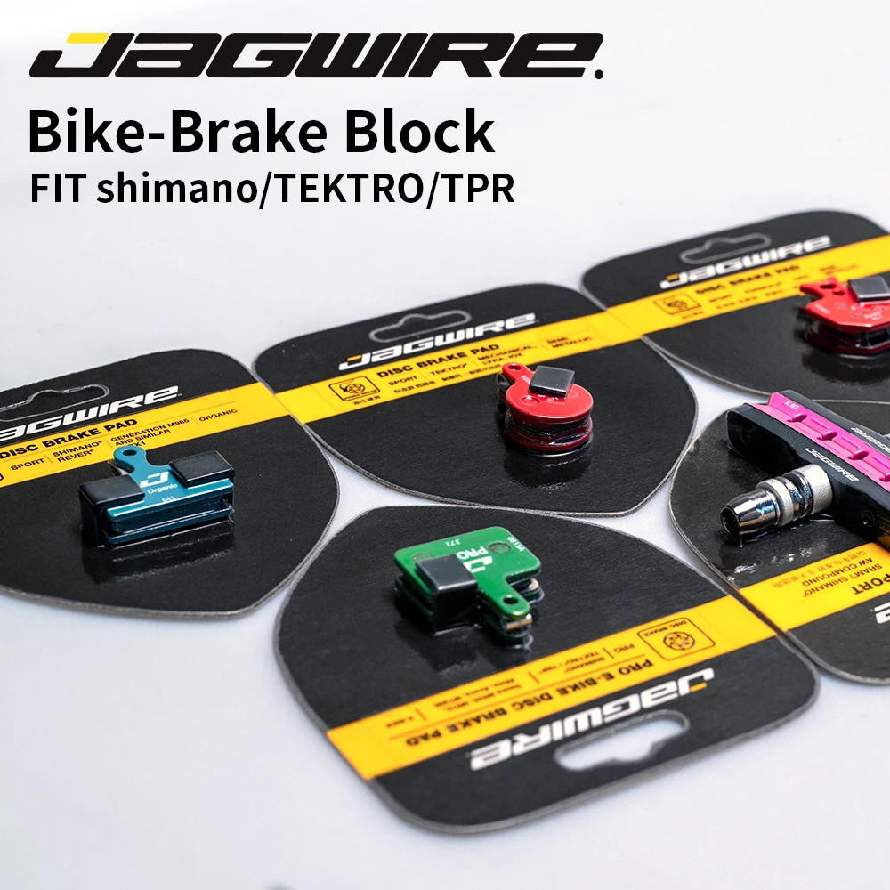 وسادات فرامل الدراجة من Jagwire وسادات فرامل على شكل حرف V تناسب ShimanO/TEKTRO/TPR لدراجات ركاب الطرق الجبلية