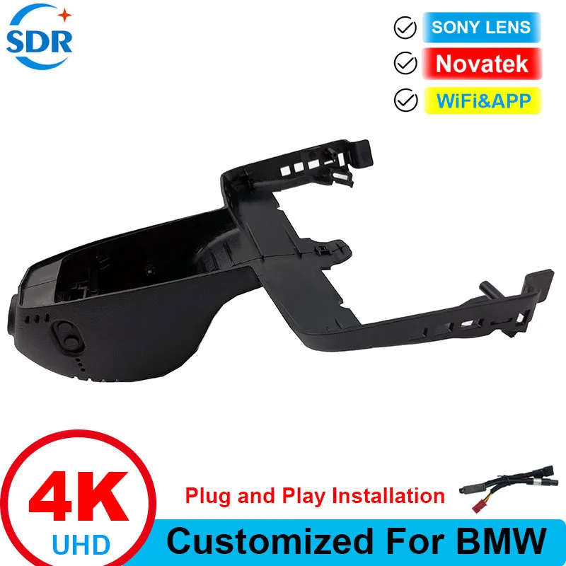

4K HD Wifi Car DVR Video Recorder for BMW X6 G06 X6 40i X6 m50i X6 m50d X6 40d for BMW X6 M F86 2020,Plug and Play BMW Dashcam