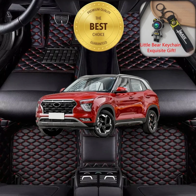 

Customized Fit for Hyundai ix25 2014-2026 Car Floor Mats Car Accessories Tailored Auto Carpet Liner Mats Left/Right-hand Drive
