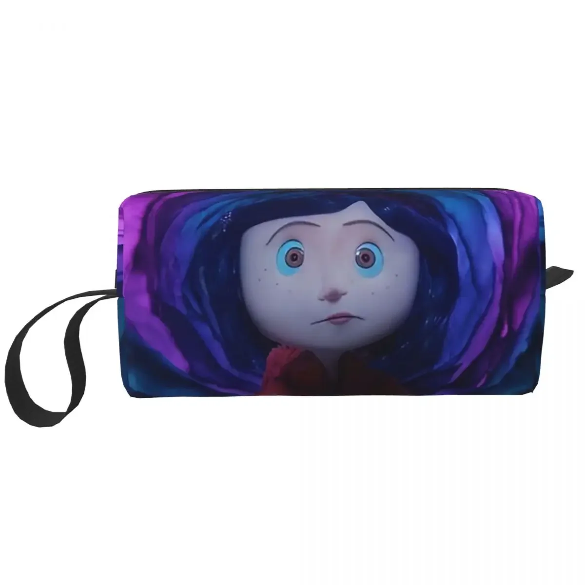 

Coraline Makeup Bag Cosmetic Organizer Storage Dopp Kit Toiletry Cosmetic Bag for Women Beauty Travel Pencil Case