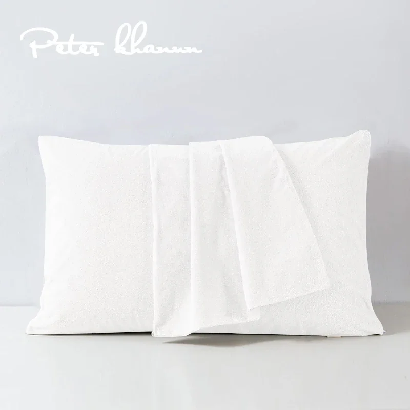 Peter Khanun 100% Cotton Pillowcases Pillow Covers Protector Envelope Closure King Queen Pillow Cases Soft and Breathable,2 Pcs
