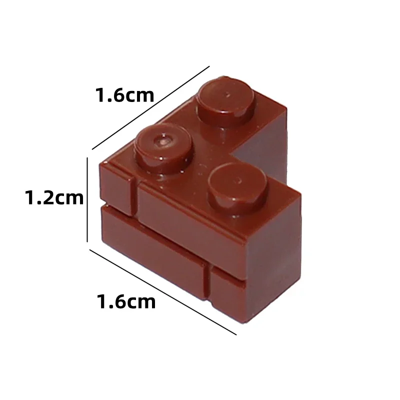 Wall Bricks DIY Building Blocks Figures City MOC Thick Educational Creative Toys for Children Size Compatible with All Brands