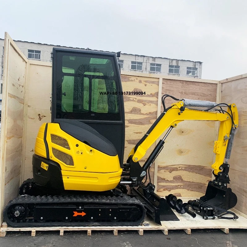 Free Delivery Kubota Engine Mini Excavator CE/EPA Garden Brand New Mini Excavator 1.8-ton Mini Excavator