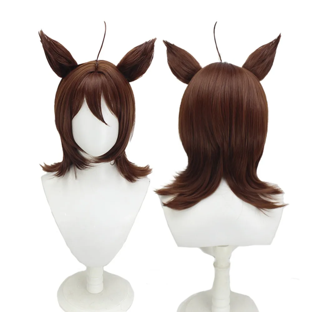 

Парик для косплея Agnes Tachyon Pretty Derby Eishiro Sakaguchi, каштановые волосы