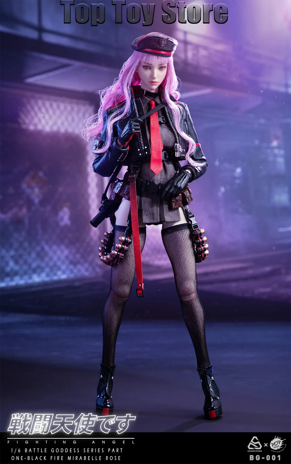 POPTOYS x COLOUR STUDIO BG-001 1/6 Battle Angel Black Fire