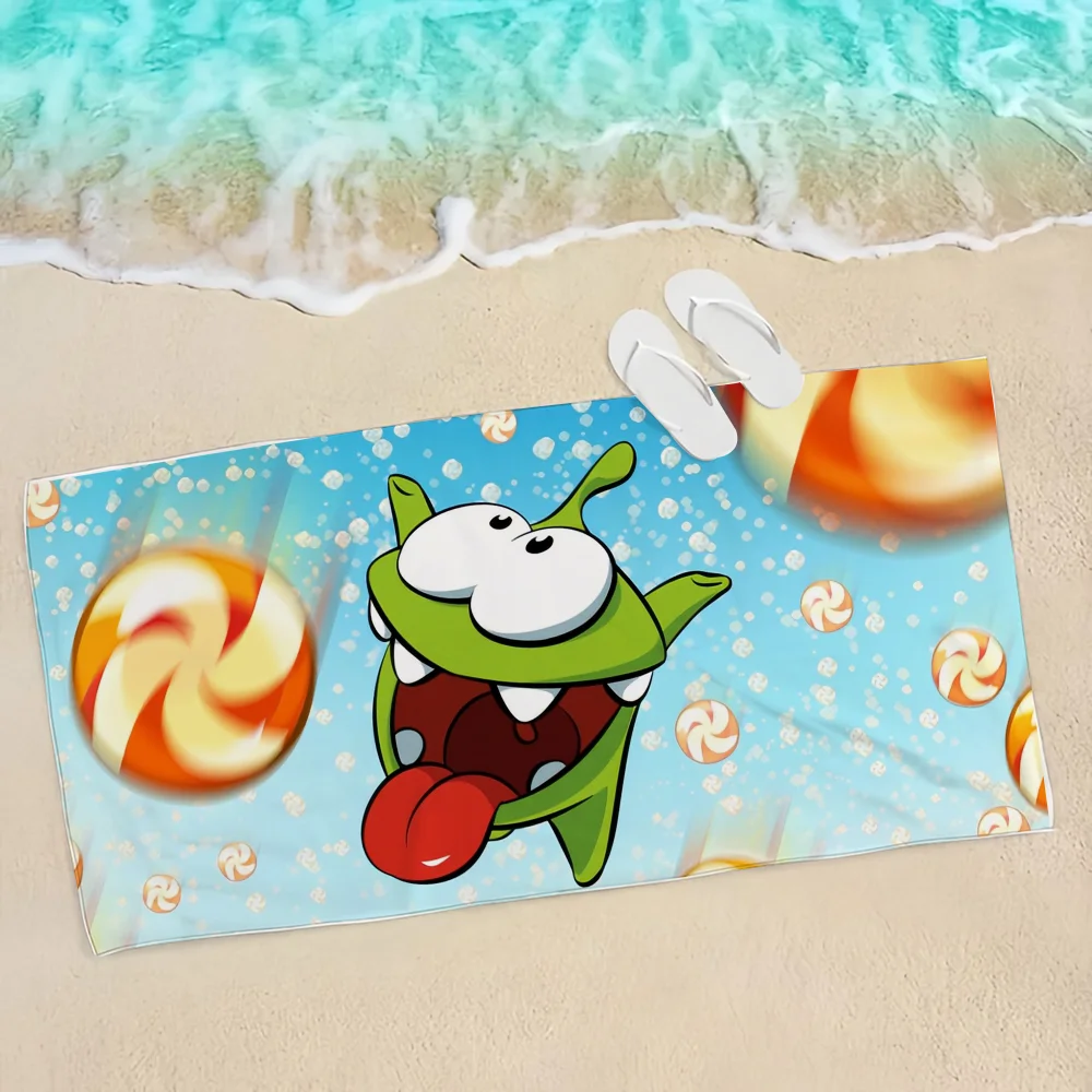 O-om أنيمي n-Nom منشفة هدية للسفر الصالة الرياضية ساونا السفر سبا دش التخييم سريعة الجافة الرياضة مناشف الشاطئ بركة لينة #6