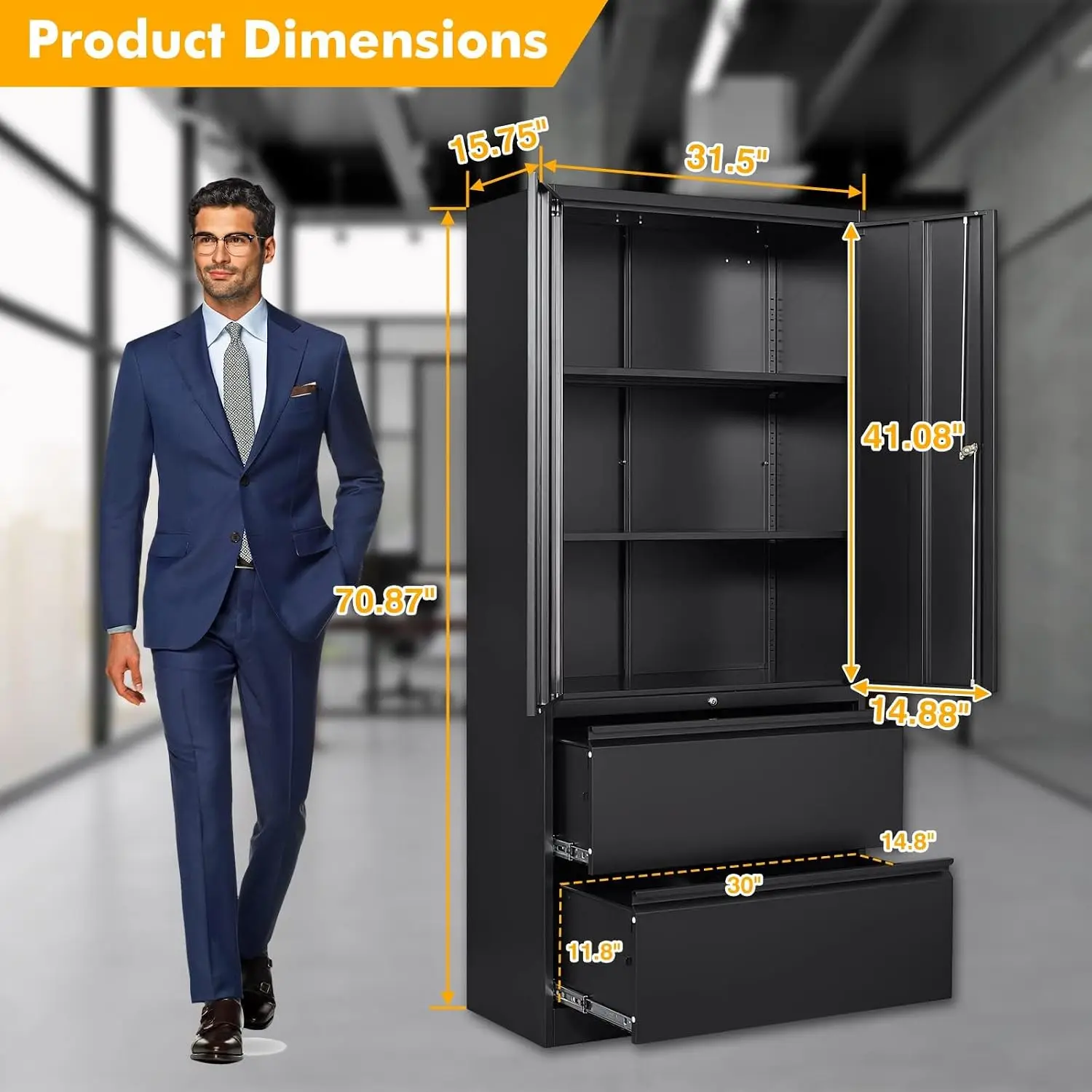 Thumbnail 3 - #12 Best Metal Filing Cabinets to Buy In 2026