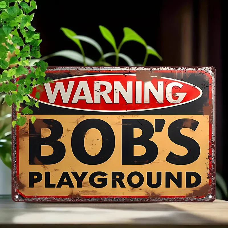  Vintage Style Warning Sign - 