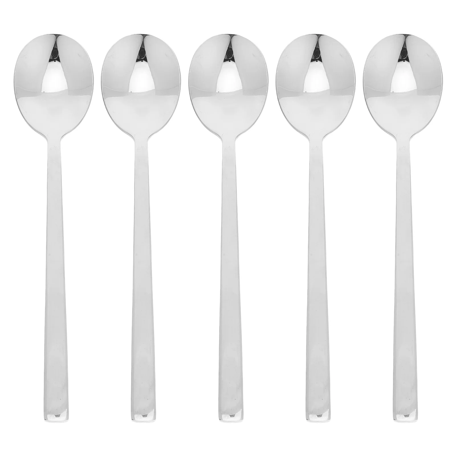 

Attractive Stainless Steel Dessert Spoons Modern Style Perfect for Ice Cream Cakes and Puddings High Quality Kitchenware