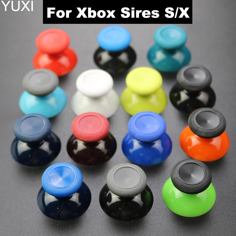 YUXI 1pcs For Microsoft XBox Series X S Controller 3D Analog Thumb Sticks Grip Joystick Cap ThumbSticks Cover For Xbox One