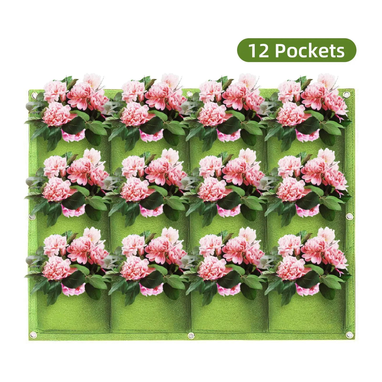 49 Taschen hängende Pflanz beutel, hängende vertikale Wand pflanzen pflanzen wachsen Taschen, Kräuter garten Pflanzer Outdoor Indoor wachsen – Detail 4