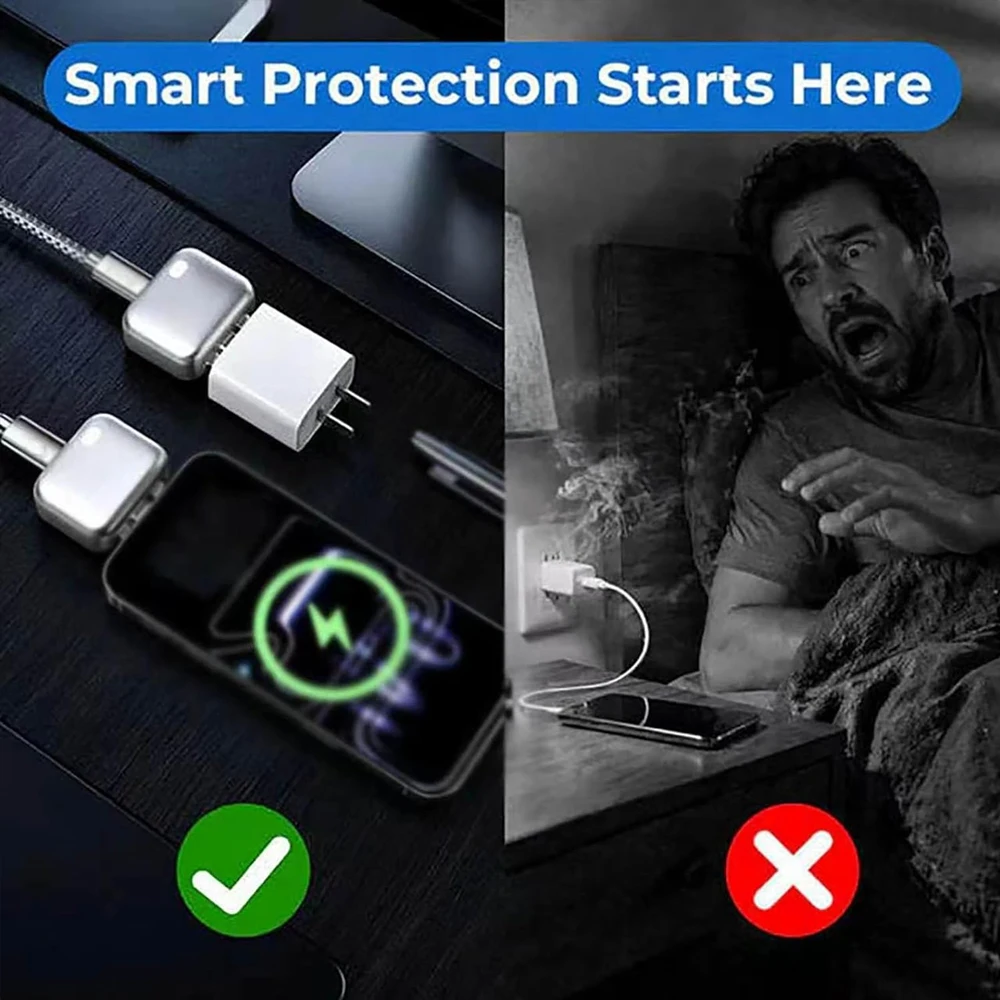 Intelligence Full Charge Auto-Disconnect Charging Adapter 140W Fast Charge Safety Separator Automatically for Type-C Devices