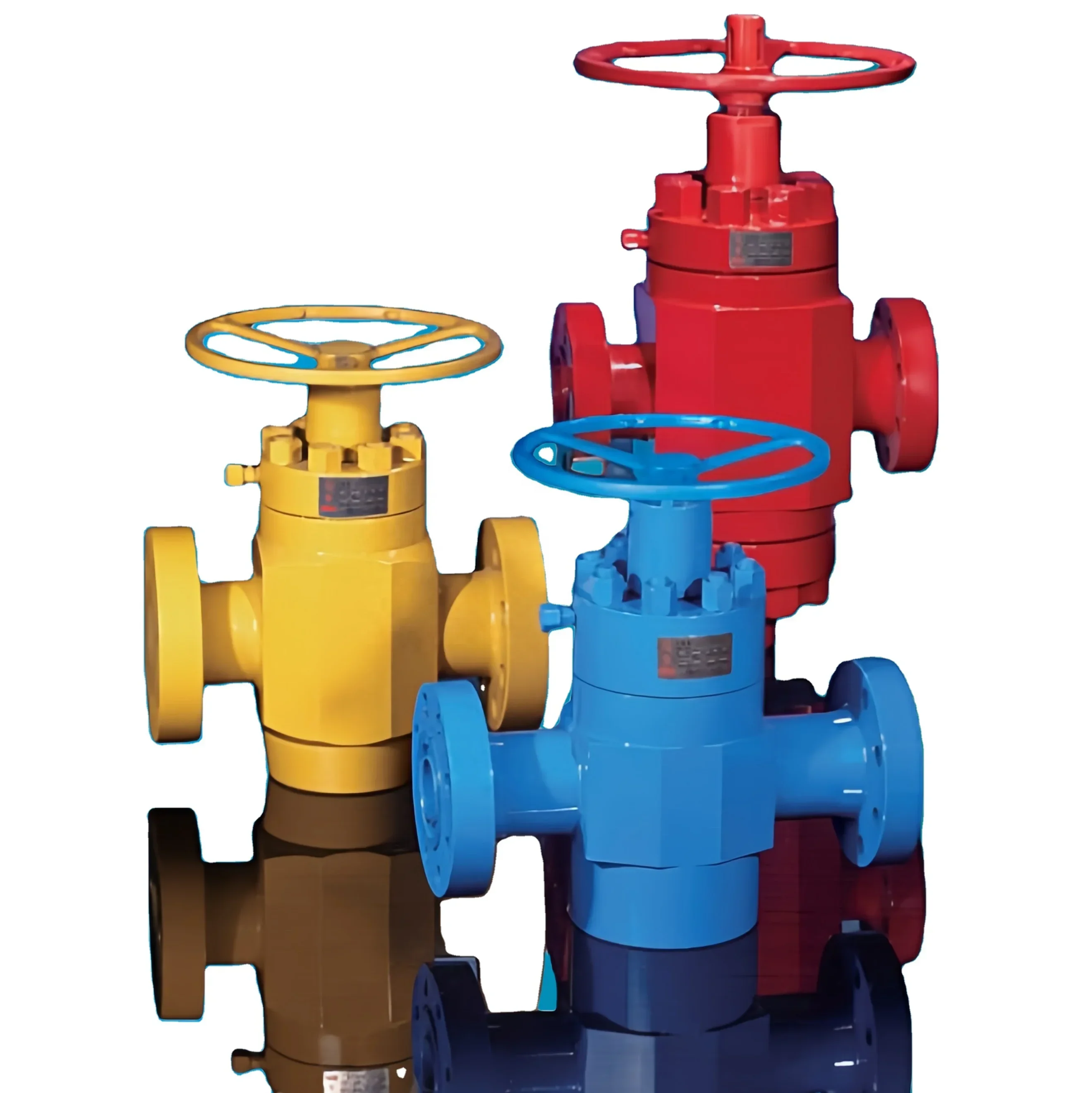 

API 6A Manual Cast Iron Flanged Type Gate Sluice Valve / Wellhead Mud Gate Valve For Oilfield
