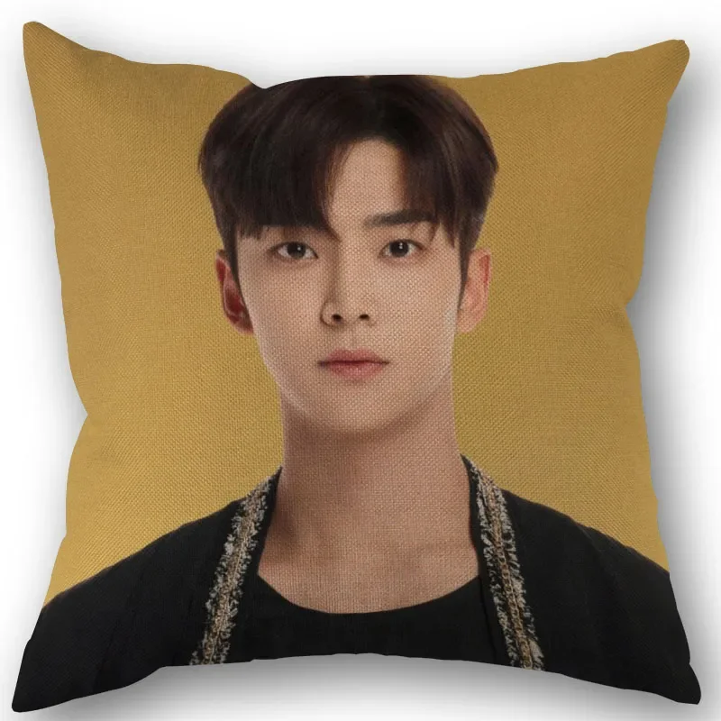 KPOP Sf9 ROWOON Cushion Pillow Tent,Office,Home Cotton Linen Zippered Pillowcase Family Home Accessories Customizable One Side