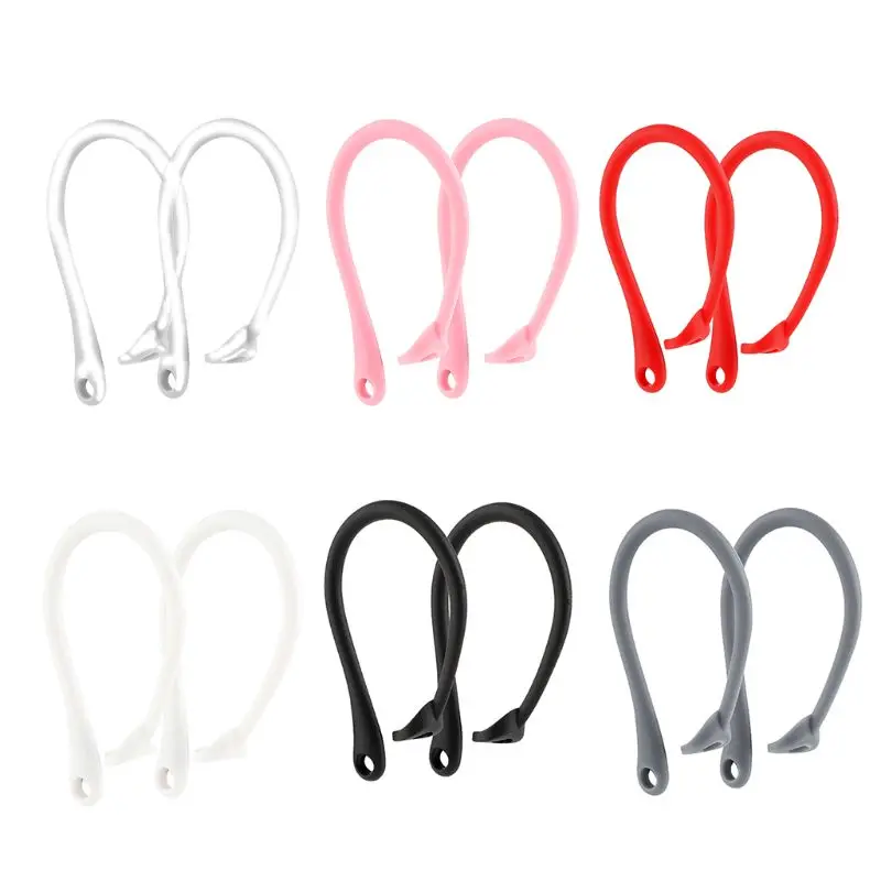 Silicone Earhooks Covers for 3 Sports Running Jogging Cycling Gym