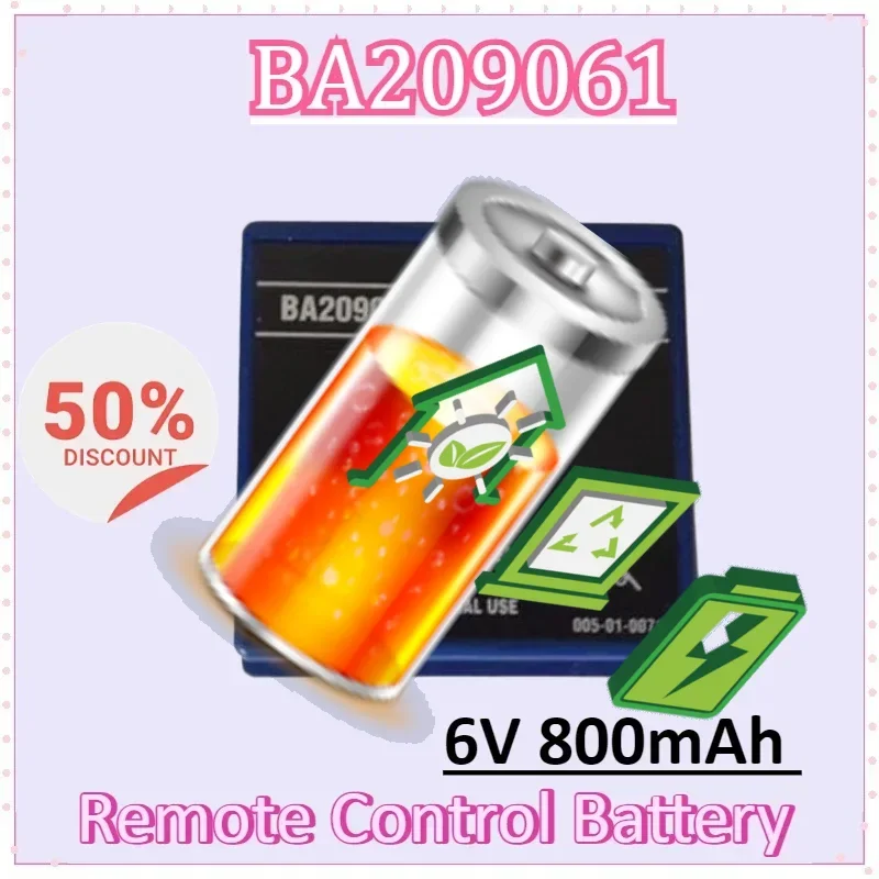 

BA209061 6V 800mAh Remote Control Lithium Battery Accessories