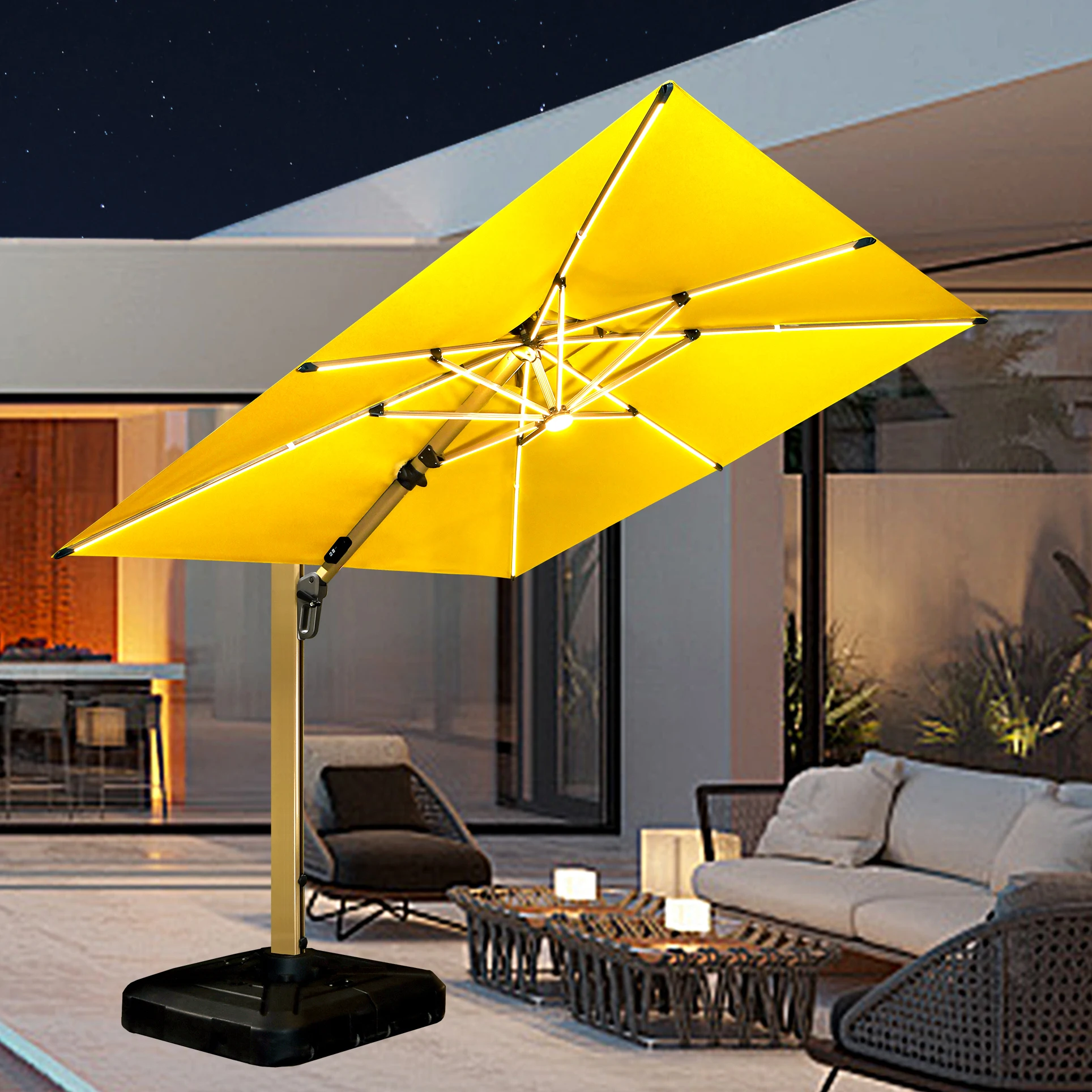 Guarda-sol de Jardim Quadrado  - Outdoor Furniture Brand avaliação e preço