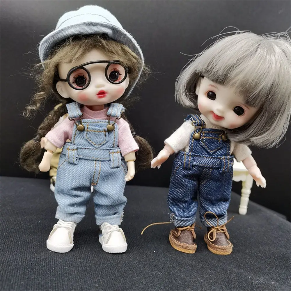 Obitsu11 وزرة دمية ، ملابس دمية ، بنطلون الدنيم ، إكسسوارات الموضة ، awb11dolls ، 1 12Bjd ، 5 أنماط