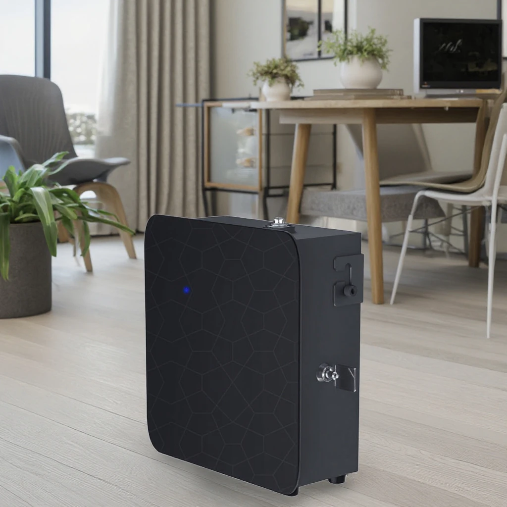 

Popular Hot sell Commercial Automatic Hotel HVAC Fragrance Diffuser Machine Bluetooth Controlled Wet Dry Room Spray Atomizer Hou
