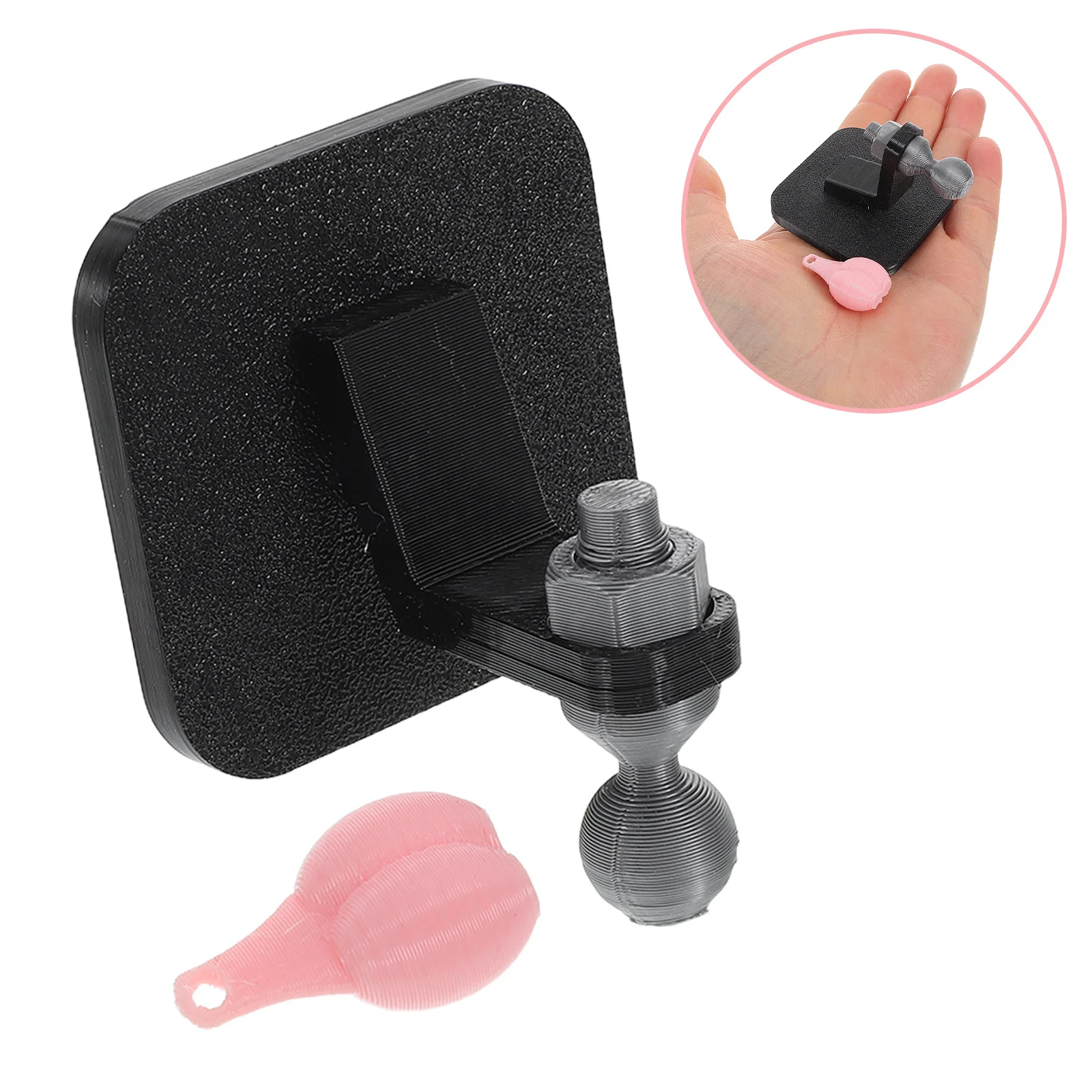 

2Pcs Unique Hitch Cover Miniature Trailer Ball Design Fun Eye Catching Accessory Easy Installation Replacement Truck Towing