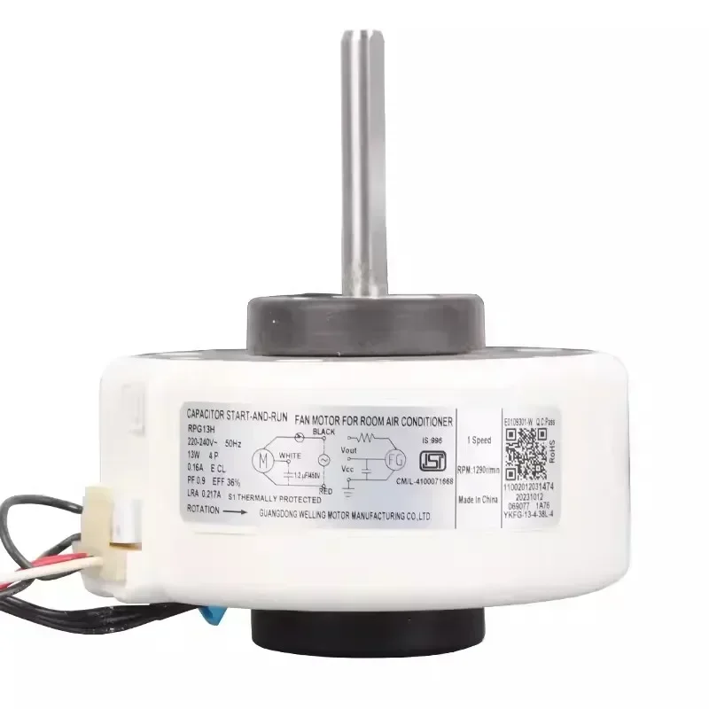 Imagem -03 - Motor de ar Condicionado Rpg13h Ykfg13438l-4 Ventilador de Motor dc Novo