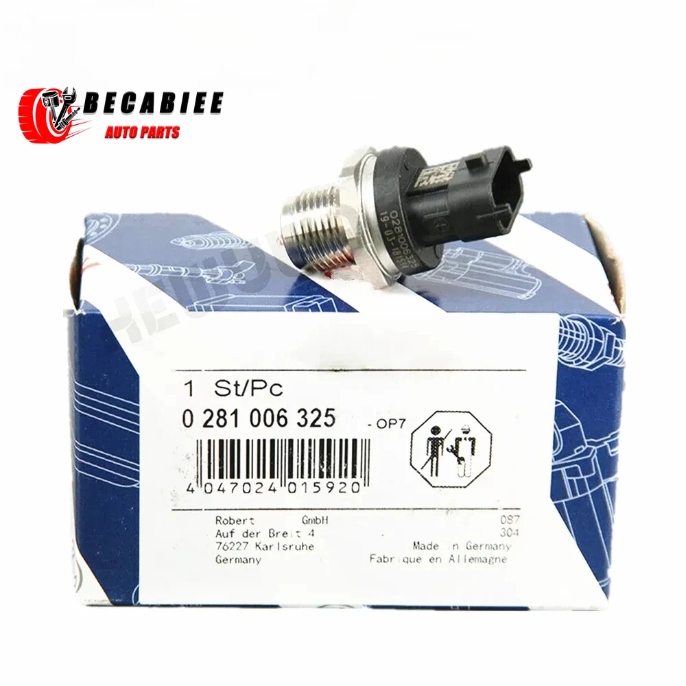 Original Fuel Rail Pressure Sensor Common Regulator OEM 0281006325 0281006364 0281002937 0281006327 0281006165 0281002850