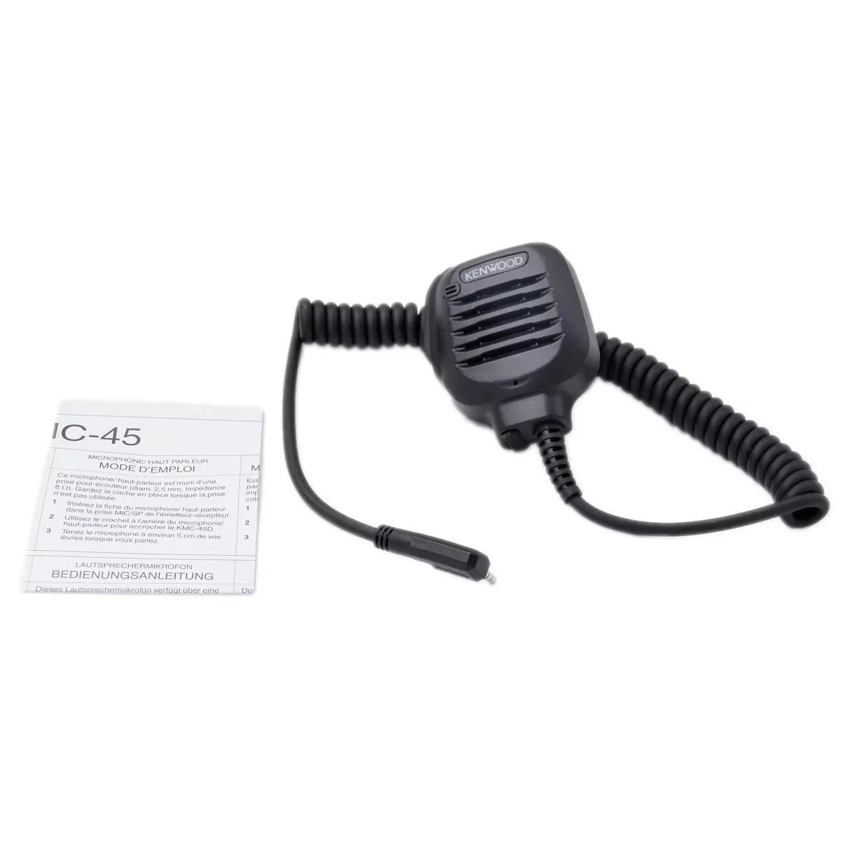 KMC45 Heavy Duty mikrofon wojskowy do Kenwood NX220 TK240 TK272 TK2000 3000 PTT przewód przedłużający mikrofon akcesoria do głośników — zdjęcie 5