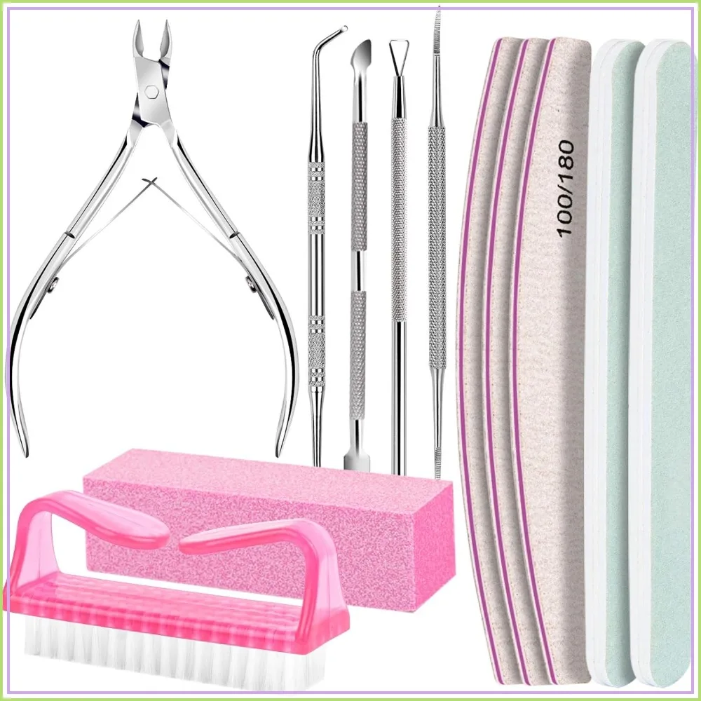 Complete Nail Care Kit - 16Pcs Manicure & Pedicure Set for Women