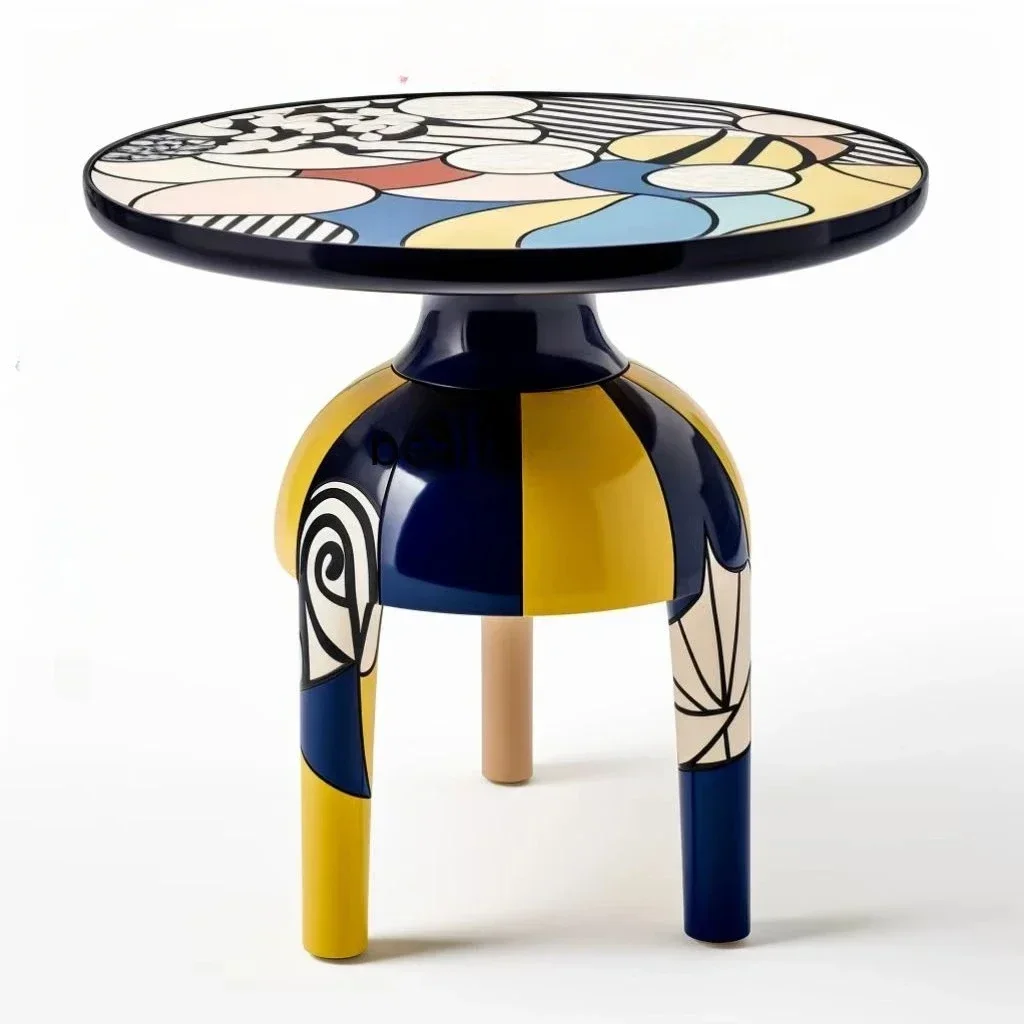 

For Light Luxury Small Coffee Table Simple Modern Corner Table Creative Living Room Sofa Nordic Art Table