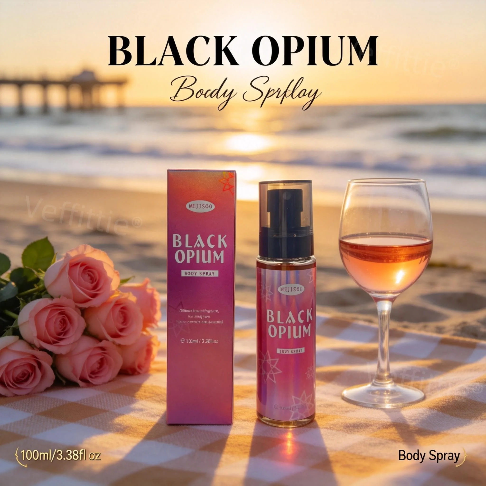 

Luxe Noir Floral Woody Body Mist,Long Lasting Spicy Fruity Aroma, Premium Daily Wear,Elegant Scent for Refined Lifestyle Moments