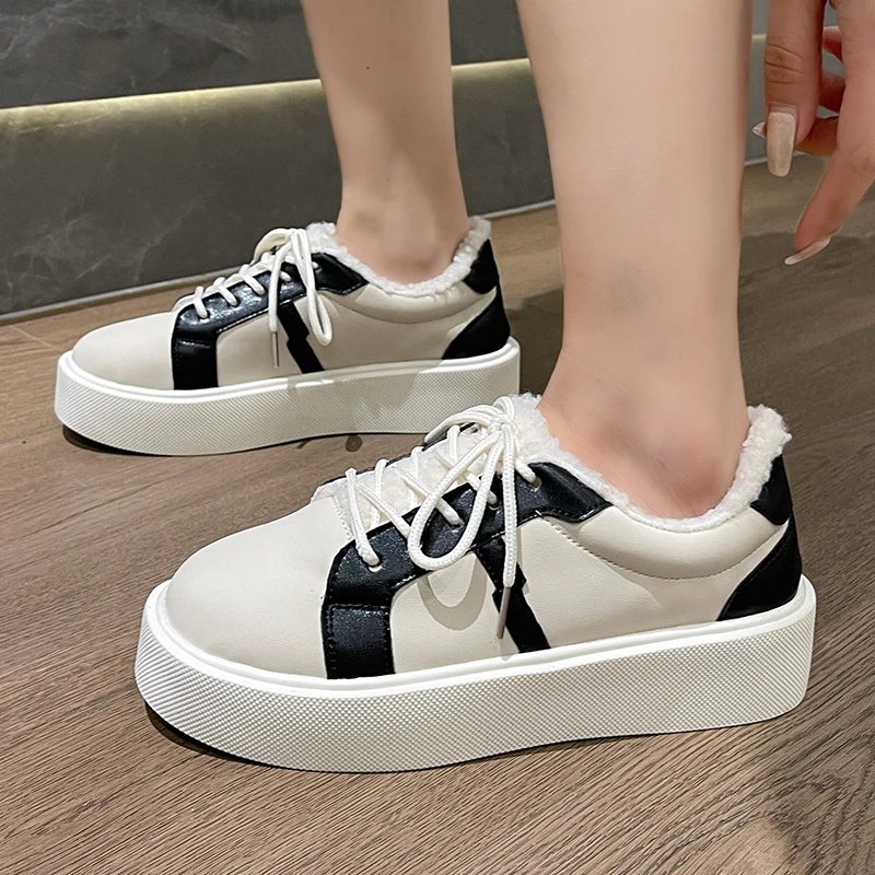 

Women Casual Shoes 2023 Autumn New Fashion Breathable Walking Flat Shoes Women Lace Up Women's Vulcanize Shoes Zapatos Mujer