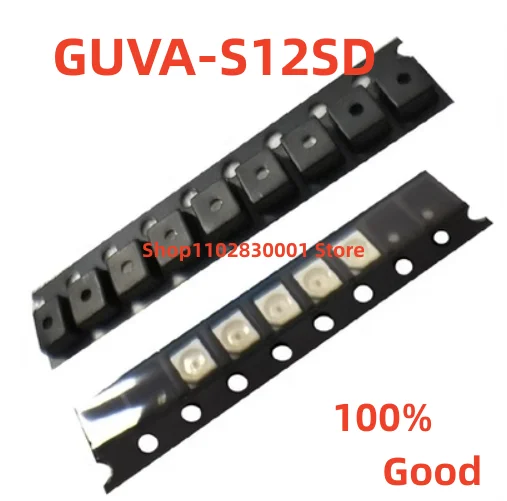 10PCS New GUVA-S12SD Solar UV Sensor 3528 240nm-370nm 100% Good   In Stock