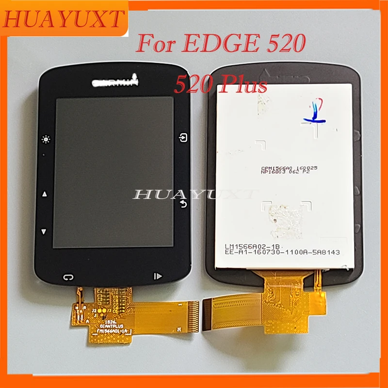 Pantalla LCD completa de 2,4 pulgadas para GARMIN EDGE 520 520J 520 Plus, medidor de velocidad de bicicleta, Panel de visualización, reparación de digitalizador de pantalla táctil