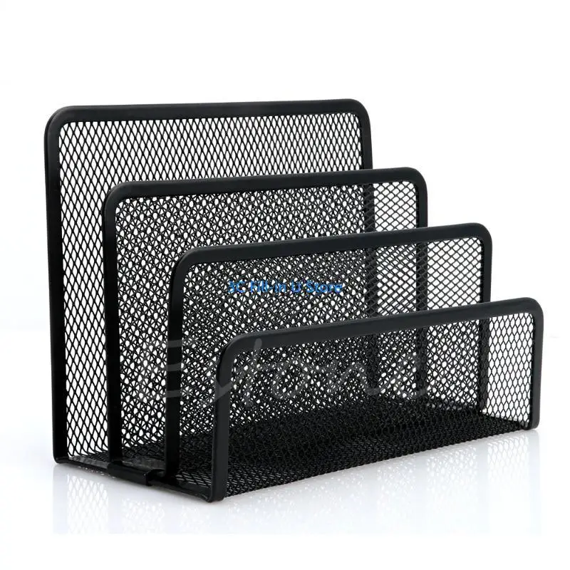 

G8TA File Folder Letter Black Mesh Collection for Students Office Workers
