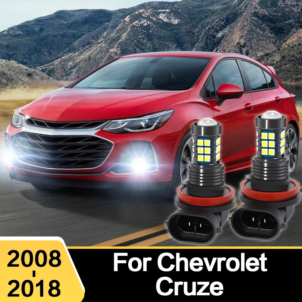 

LED Car Light Front Bulb Fog Lamp For Chevrolet Cruze 2009 2010 2011 2012 2013 2014 2015 2016 2017 2018 Accessories