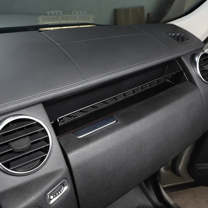 

For Land Rover Discovery 4 2010-2016 Black Car Glove Box Storage Divider Multi-Function Storage Finishing Compartment Accessory