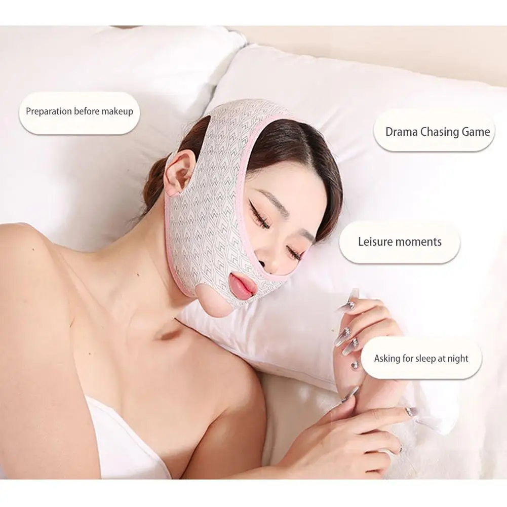 Chin Cheek Slimming Bandage V Line Lifting Mask Face Lifting Anti Wrinkle Strap Band Sleeping Mask Beauty Health