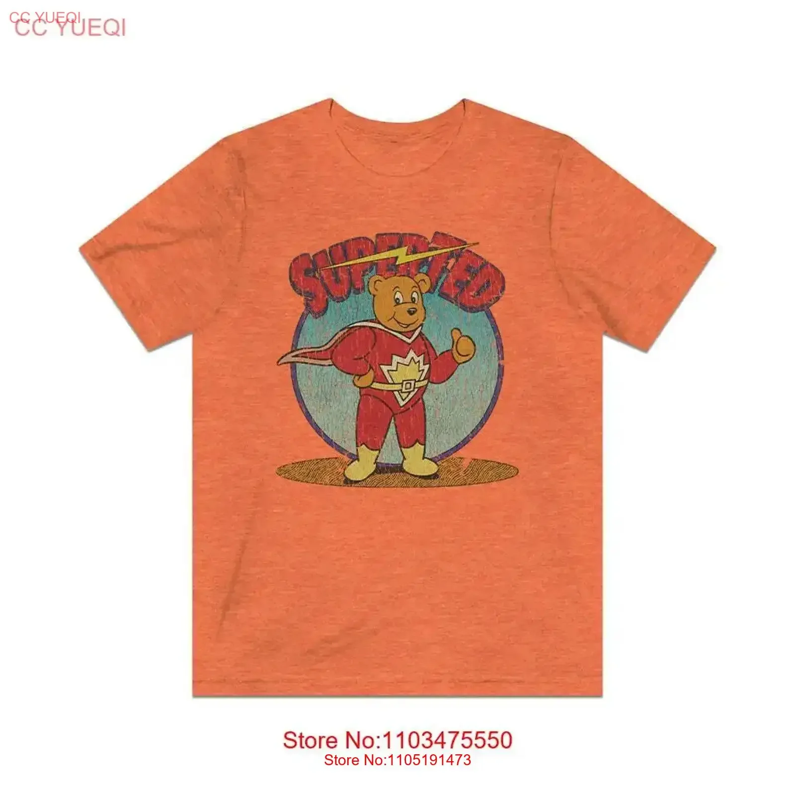 SuperTed 1982 Vintage Men s T Shirt vintage Washed Soft Stylish homme Versatile Comfortable Casual designer clothes Unisex
