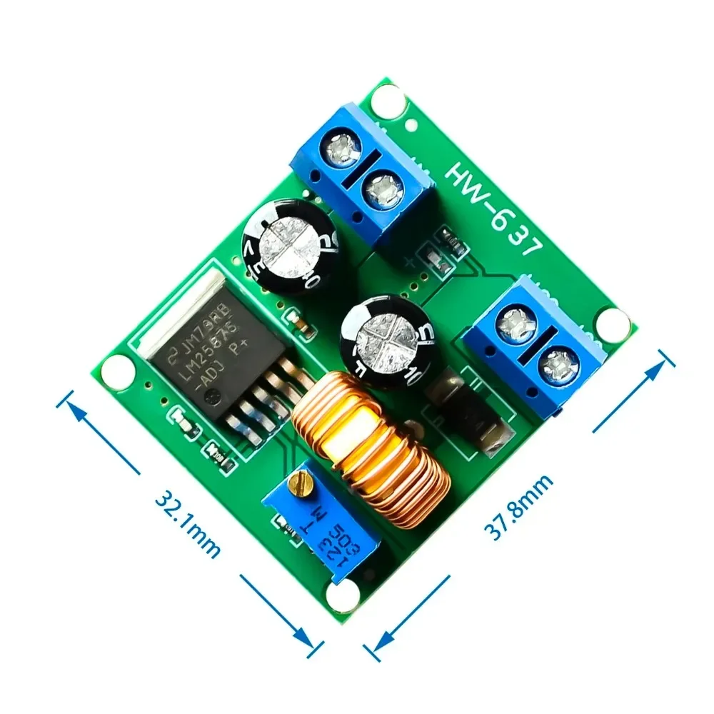 LM2587 DC-DC 3V-35V To 4V-40V Step Up Power Module Boost Converter 12v 24v Converter 12v to 5v Voltage Converter 12v to 19v