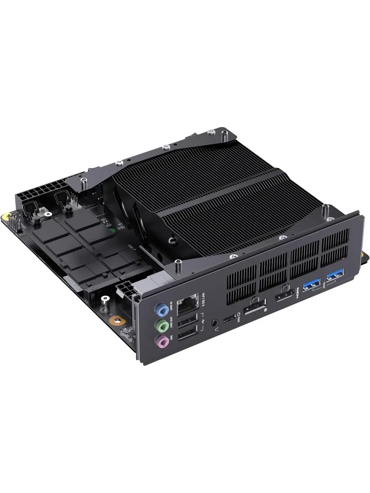 

Материнская плата BD795i SE AMD Ryzen 9 7945HX (16C/32T) игровой мини-ПК без оперативной памяти/SSD/OS, 2 слота DDR5 SODIMM, 2 PCIe4.0