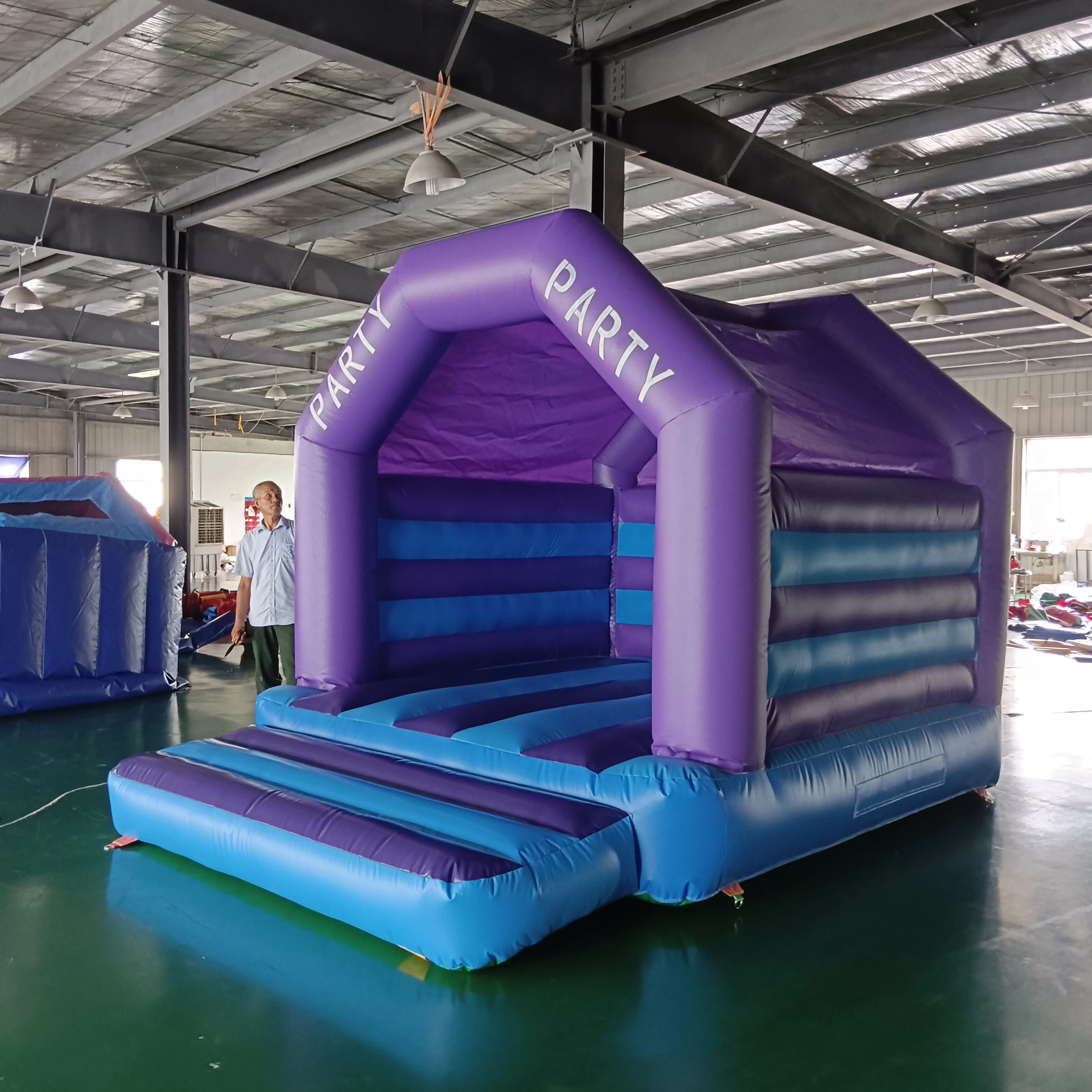 Inflatable Bouncer House for Kids, Jumping Boucy Castle, Trampoline for Outdoor Entertainment